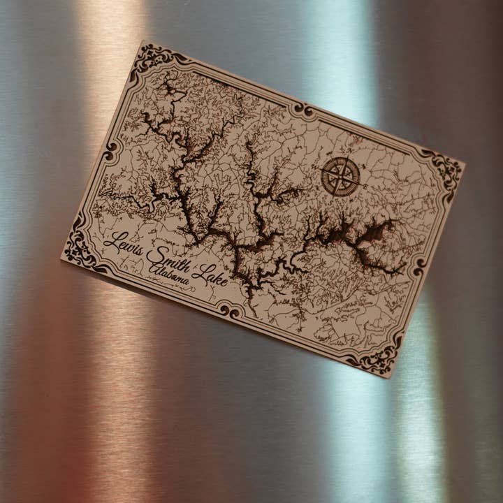 Custom: Engraved Wood Magnets for wholesale by Fire & Pine