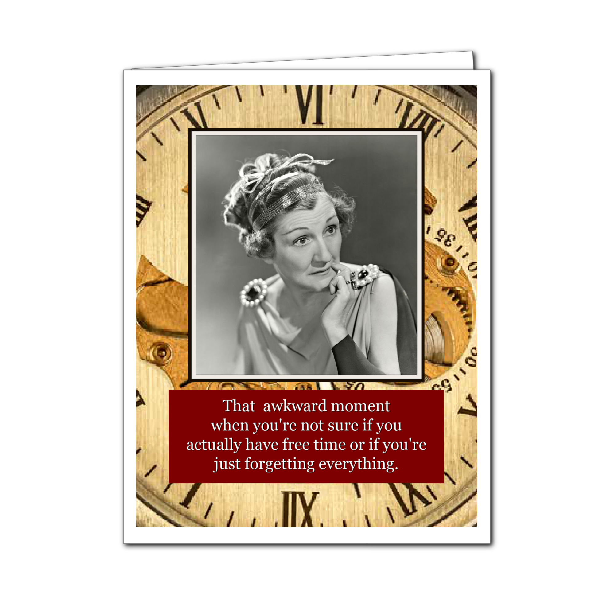 Ümlaut Brooklyn - Wholesale Everyday Greeting Card - Awkward Moment - Everyday Card2