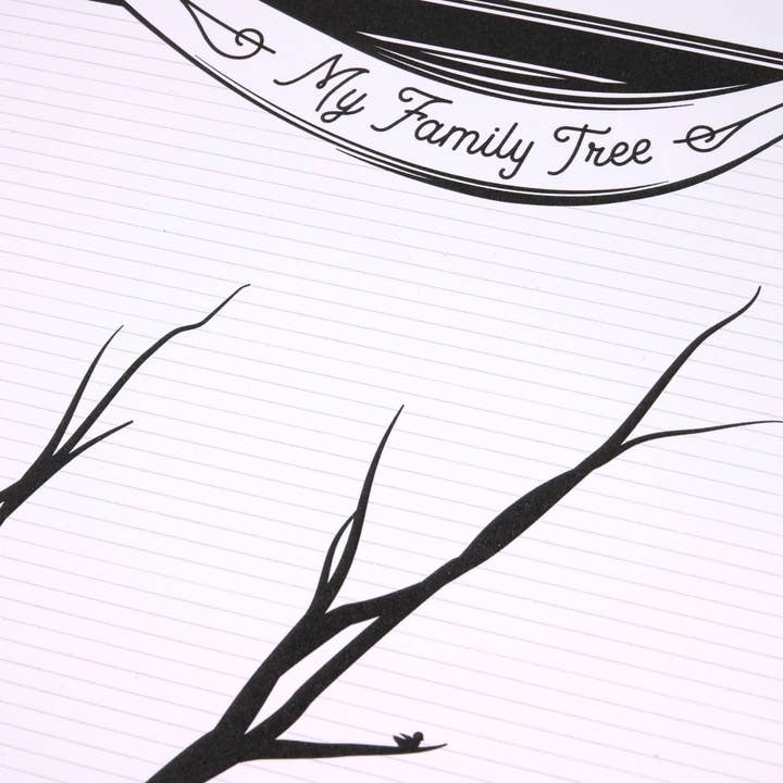 Em And Me Studio - Venta al por mayor Pósteres - Rellenar póster del árbol genealógico, genealogía del diario de viñetas