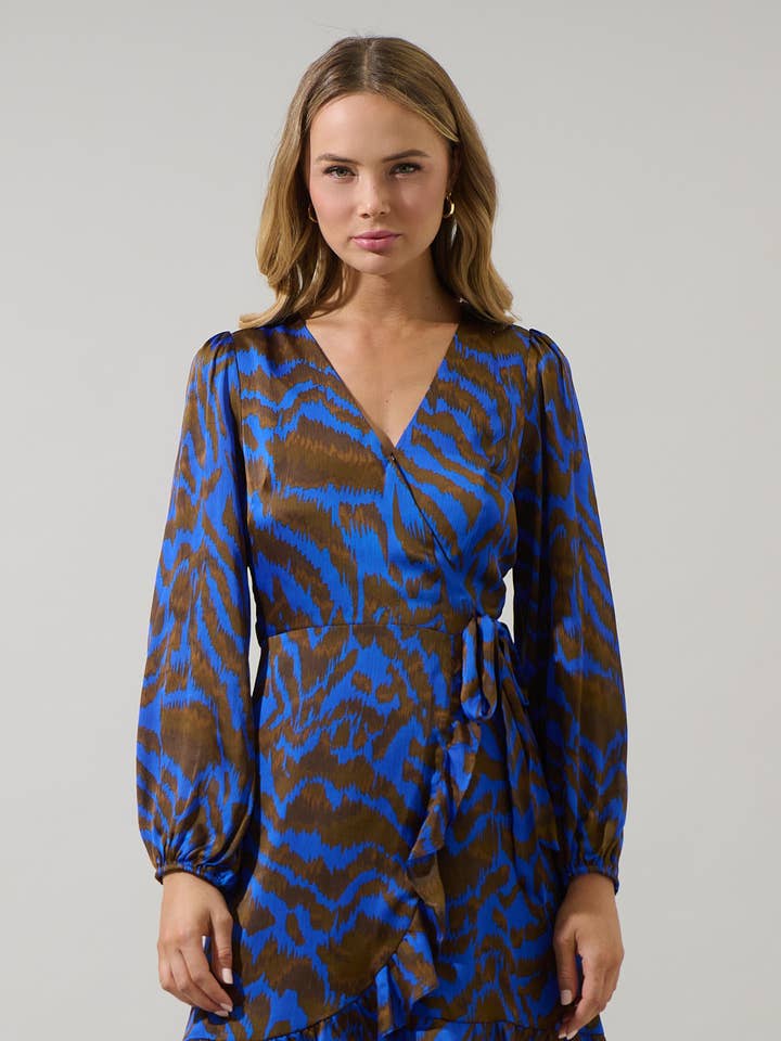 Krista Abstract Mini Wikkeljurk voor wholesale door Sugarlips