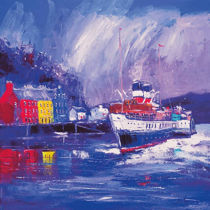 Íman Frigorífico Jolomo PS Waverley indo para a ré Tobermory por atacado de Island Blue Publishing