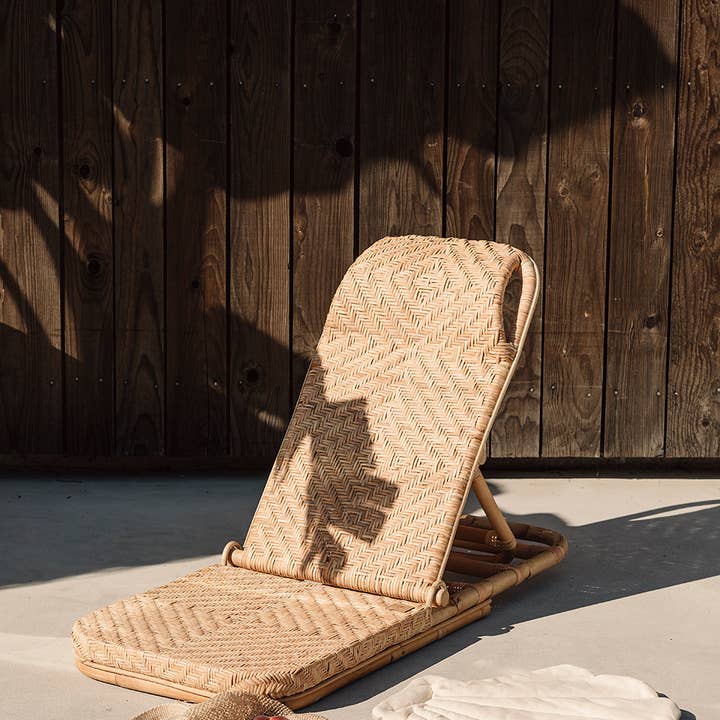 The Straw Studio - Wholesale Outdoor Chair - The Original Foldable Sunbed - Braided2