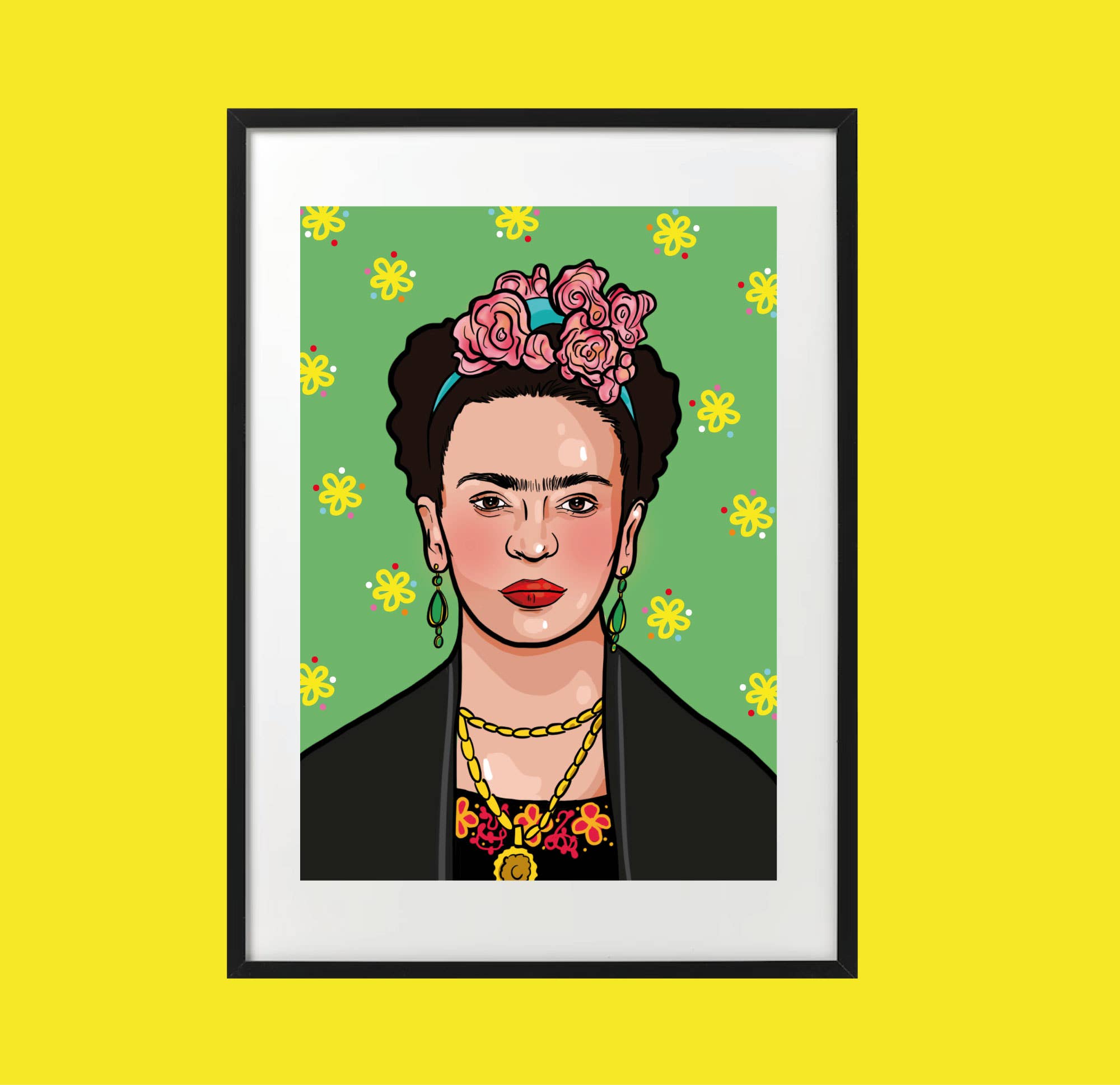 Studio Soph (We Pay Your Import Fees - We Ship DDP) - Wholesale Art Print - Frida Art Print A4 Format1