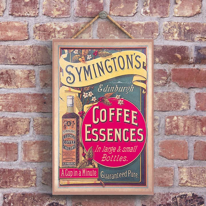 P1246 - A Classic Symingtons Coffee Essences Retro Style Vin for wholesale by Vivid Squid Wholesale