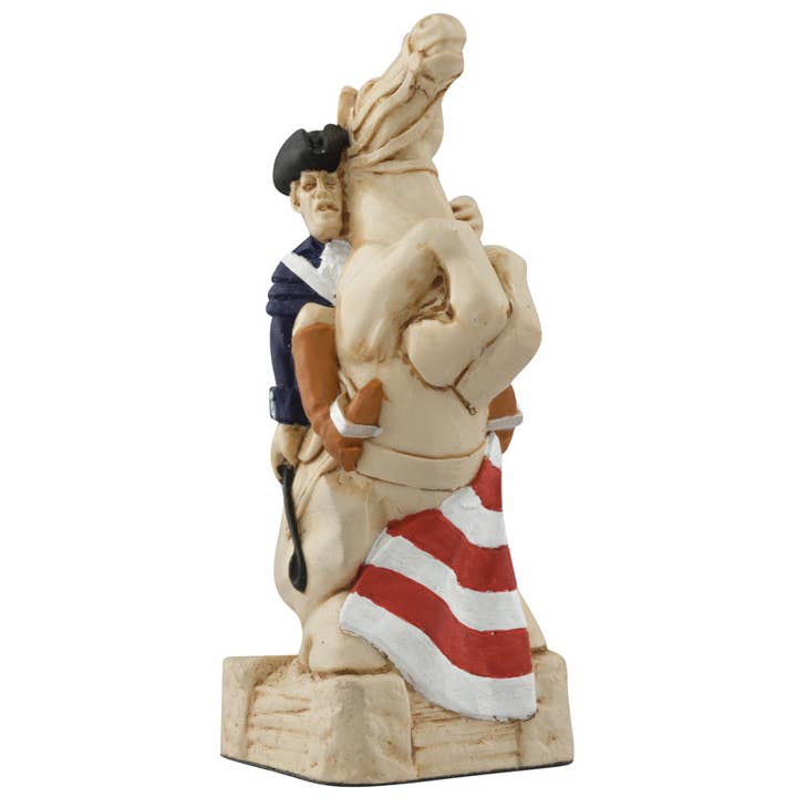 Timeline Gifts Ltd – wholesale Board game – American Revolutionary War - Hand Painted Chess Set11