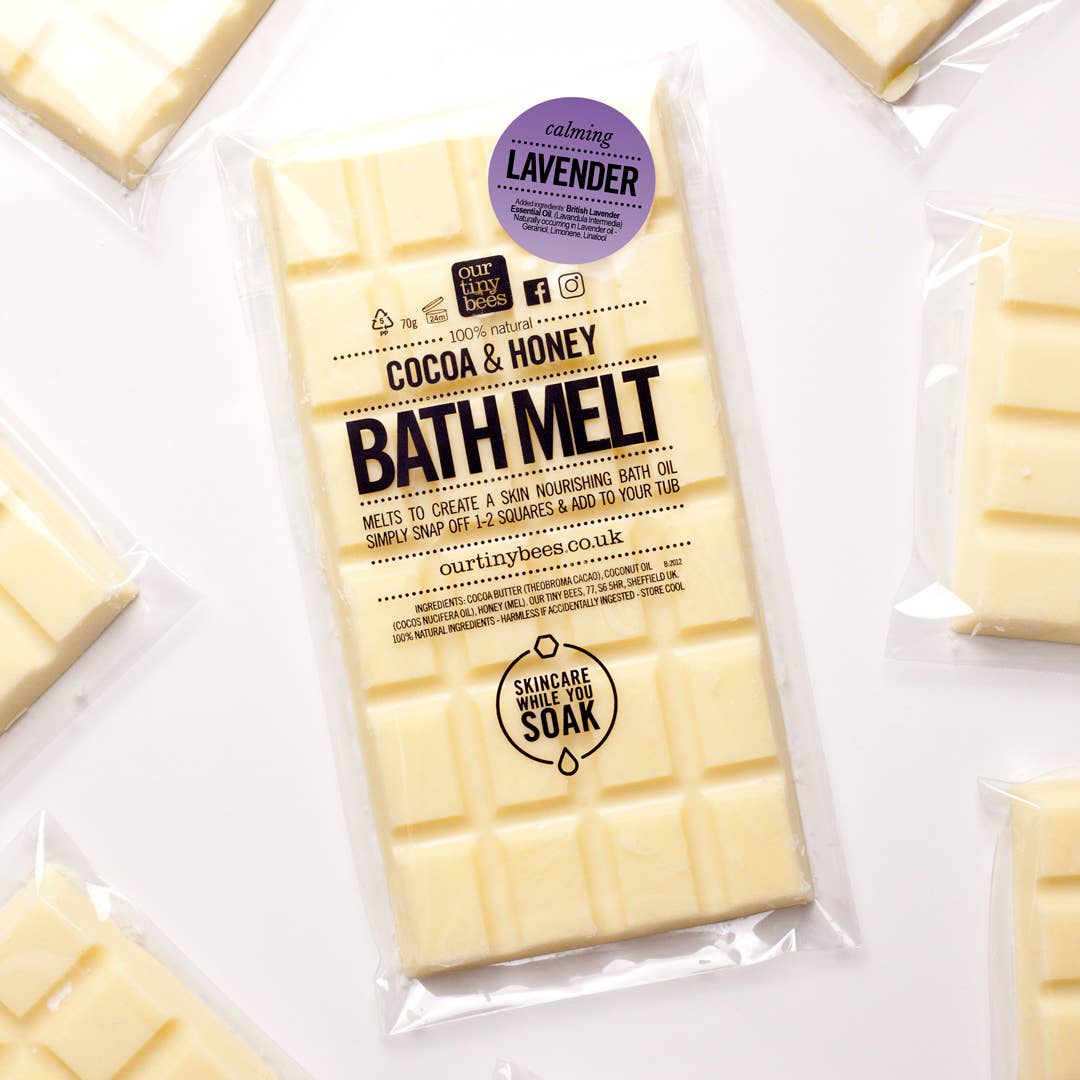 Our Tiny Bees – wholesale Bath/body oil – Lavender Bath Melt 100% Natural / Eco Friendly3