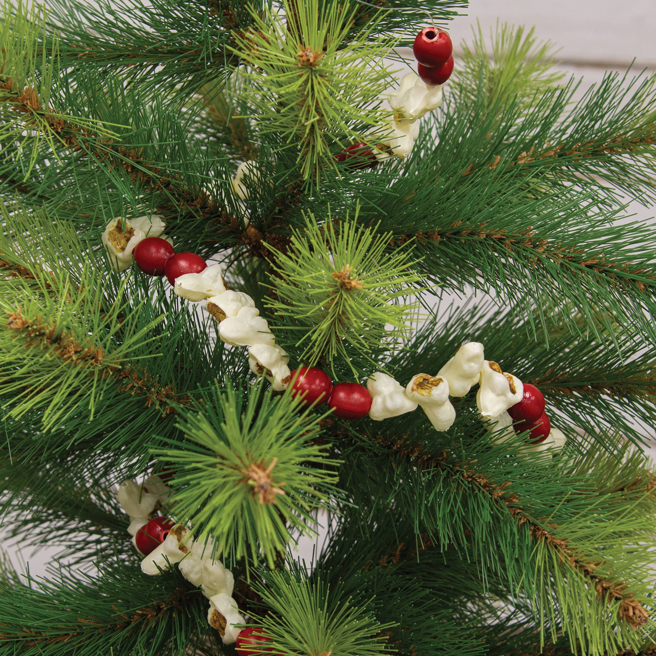 Saybrook Lane – wholesale Bunting/Krans – Popcorn- och tranbärsgirlang - 1,8 m.2