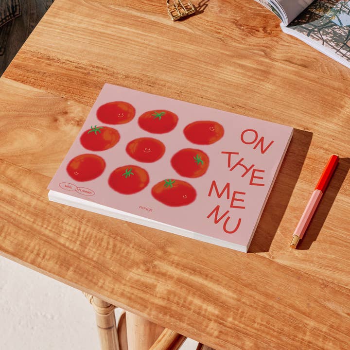 Papier - Wholesale Planner - Weekly Meal Planner & Grocery List, Undated - Tomatoes3