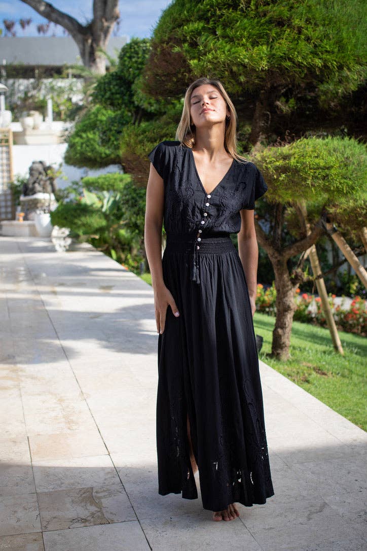 Bali Queen - Wholesale Dress - Women's - Eyelet Belle Maxi4