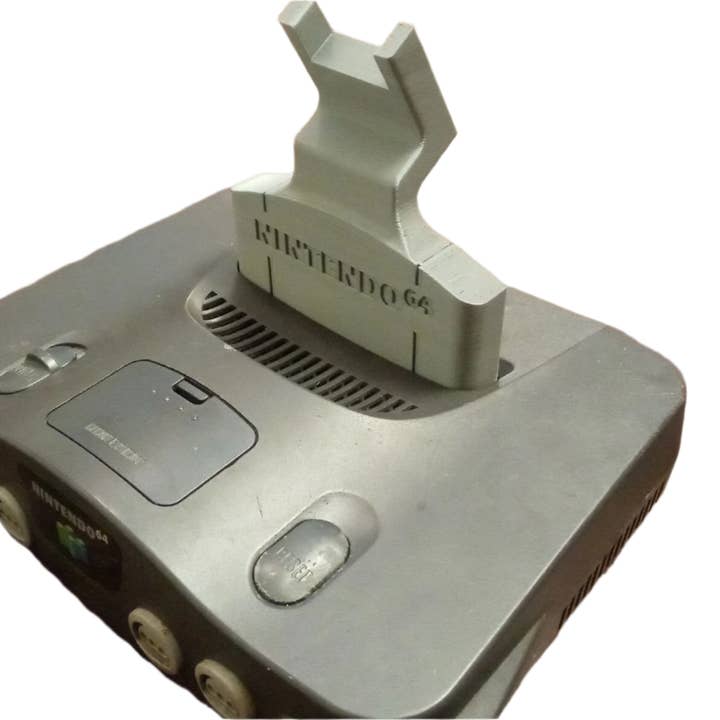 Nintendo 64 Cartridge Slot Controller Mount for wholesale by XALT 3D DESIGNS