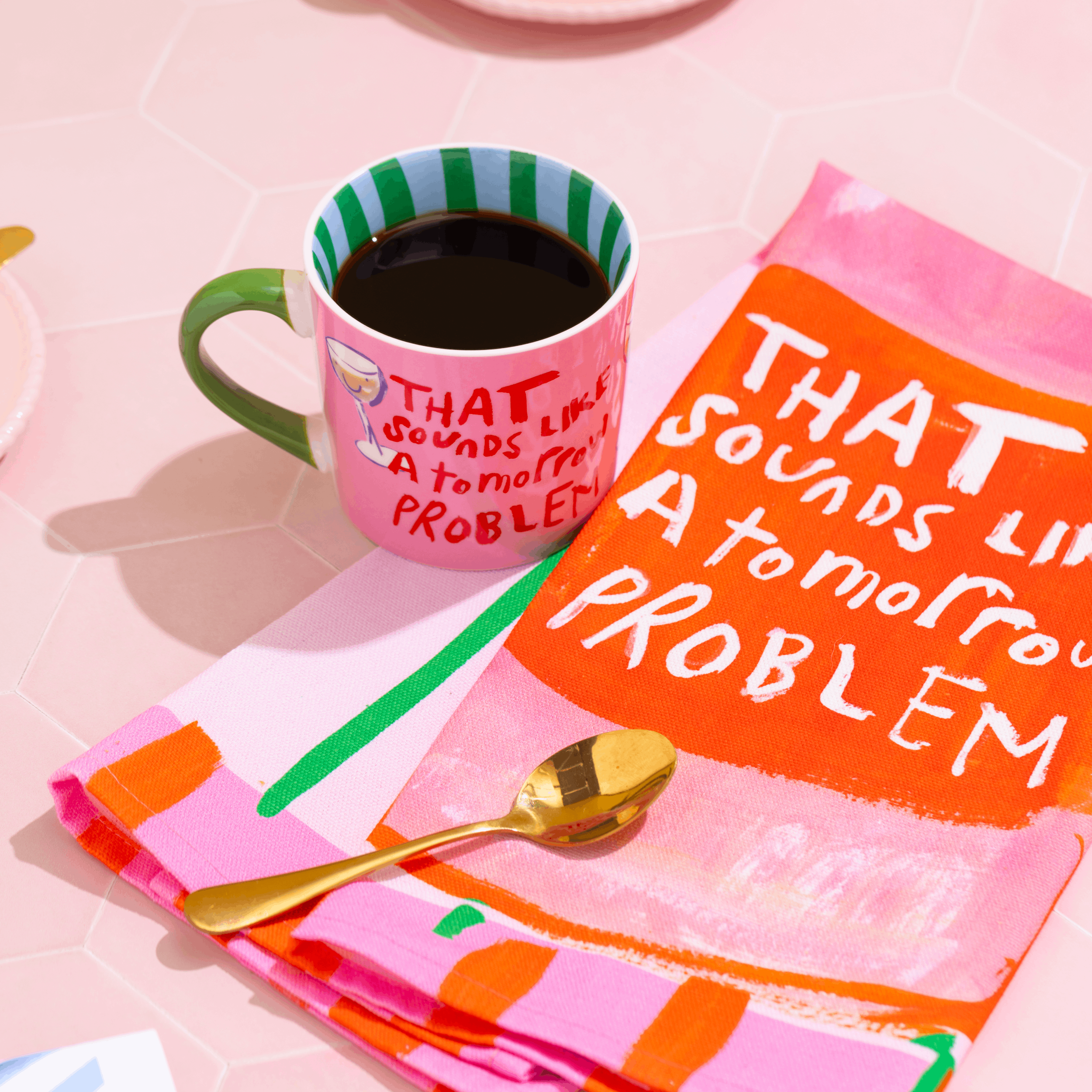 Eleanor Bowmer - Vente Tasse à café - Tasse "Ça ressemble à un problème de demain"5