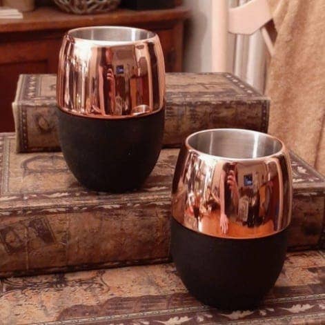 Cork Pops Inc - Wholesale Insulated Mug/Tumbler - Copper Nicholas Beverage Cup1