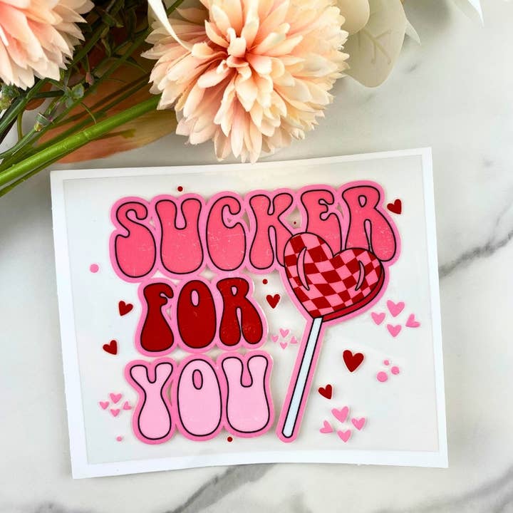 Fanático de Ti | Calcomanía DTF UV de 4" para venta al por mayor de HKS Custom Designs