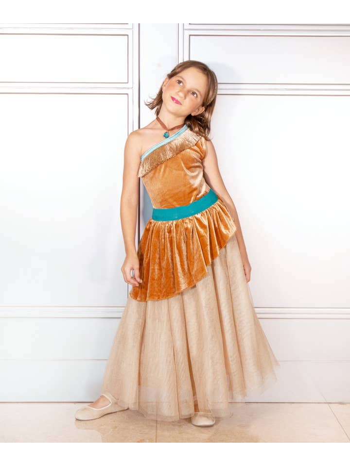 Joy Costumes by Teresita Orillac - Wholesale Dress - Kids - Princess Pocahontas Couture Costume Dress