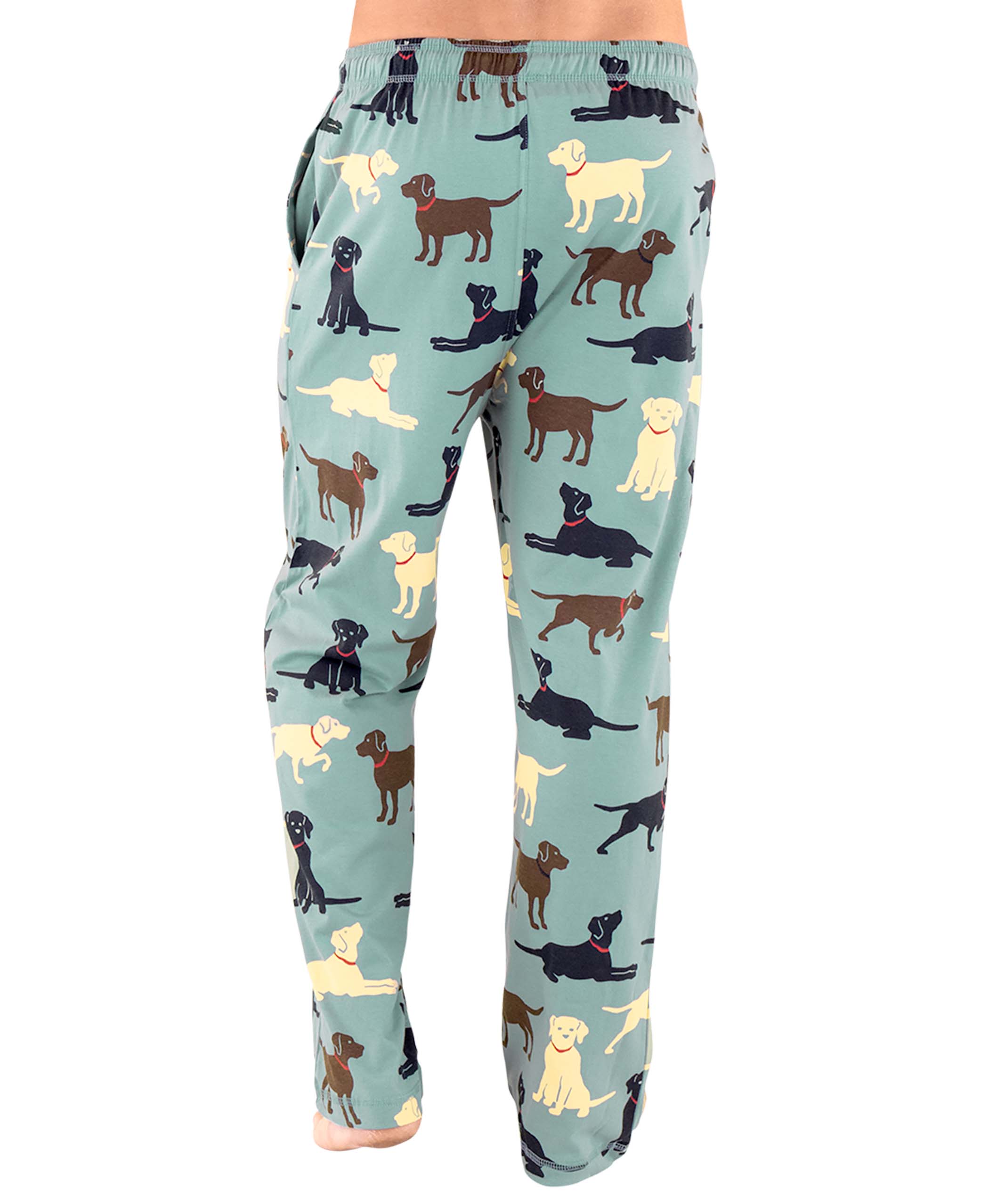 Lazy One - Wholesale Sleepwear Bottom - Men's - Labs Color Men's PJ Pants3