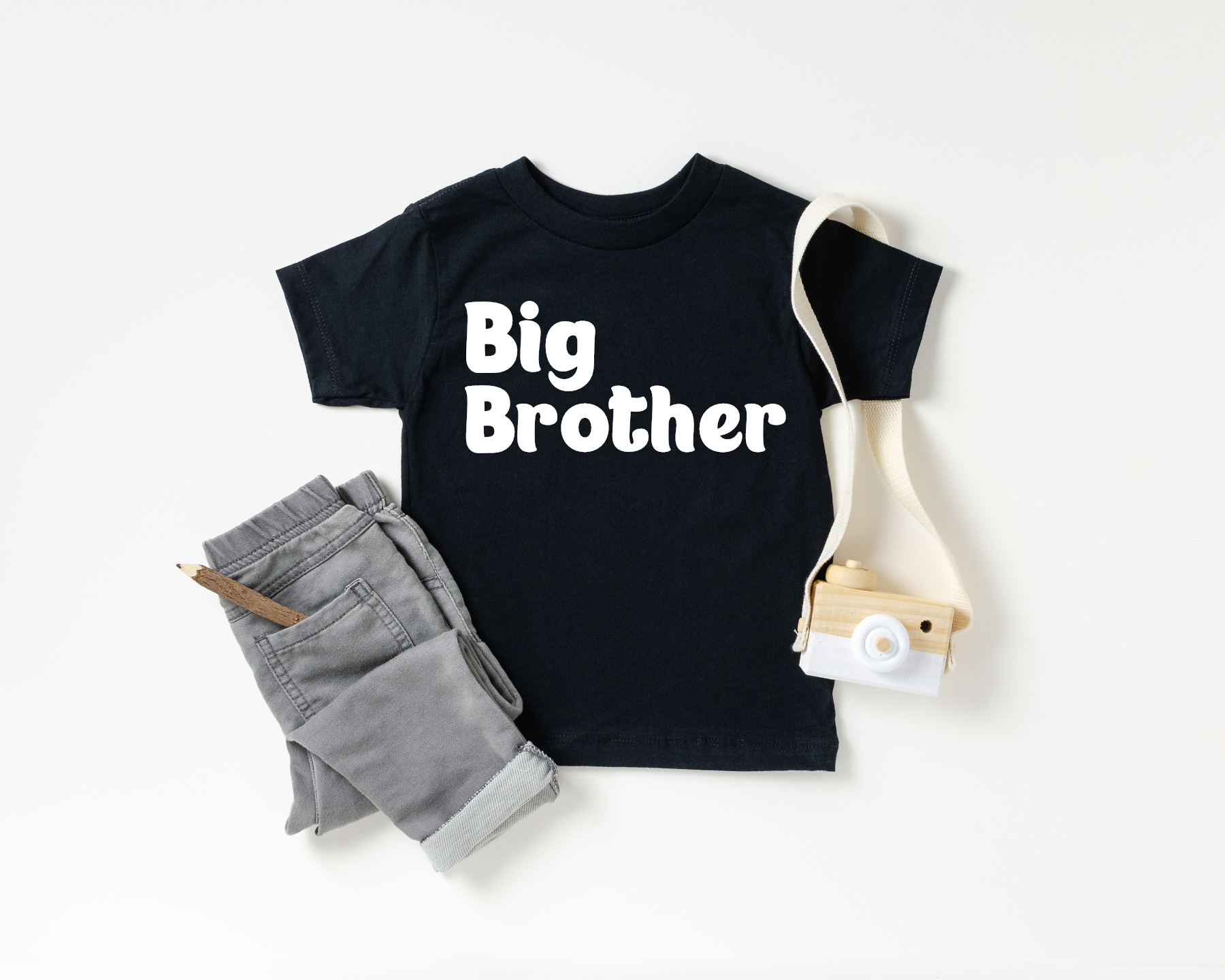 Claire and Bella - Wholesale Screen Printed T-Shirt - Kids - Big Brother - Pregnancy Announcement Sibling Tee0