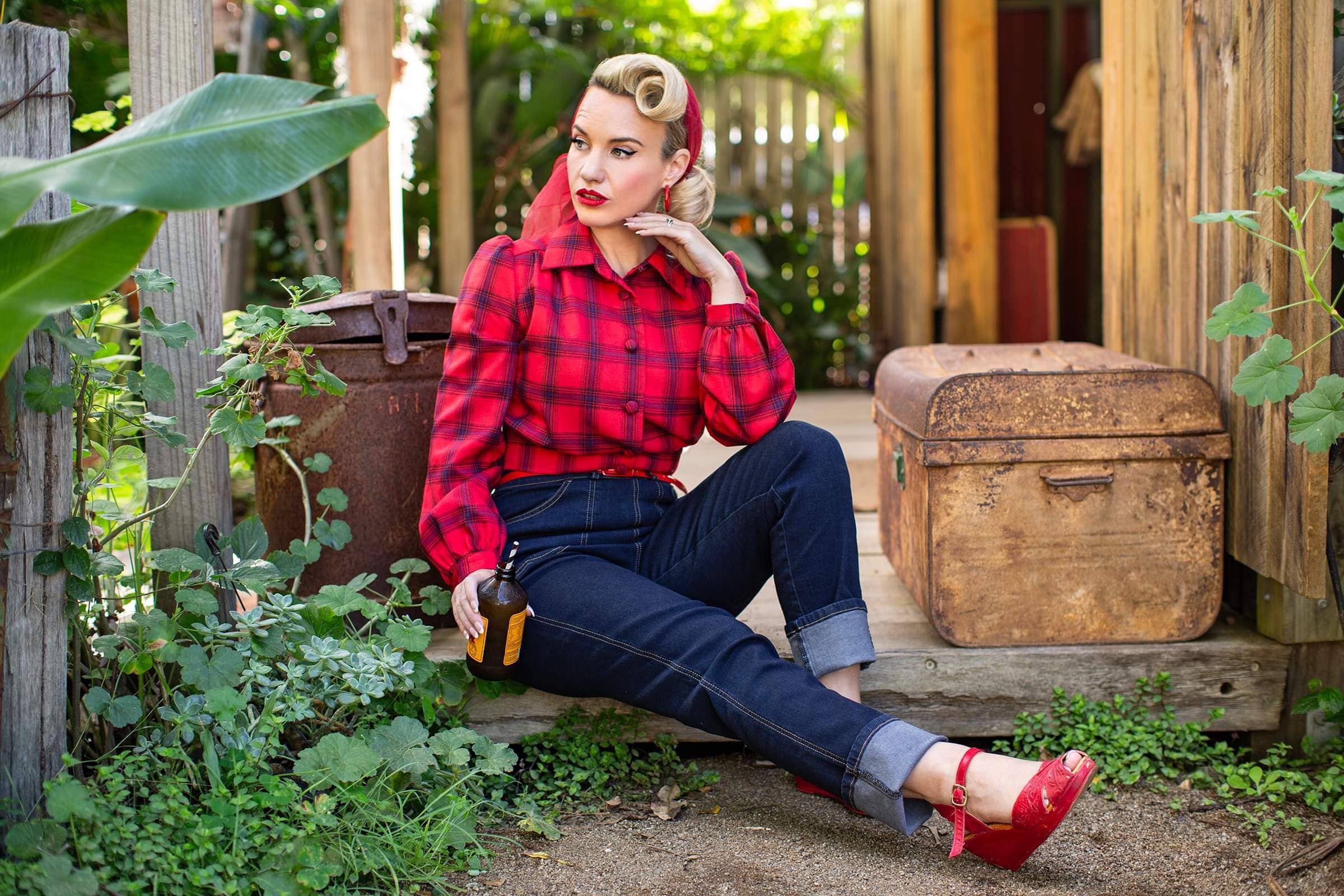 Retrospec'd Clothing - Vendita all'ingrosso Jeans - Donna - Jeans Caribou Rider4