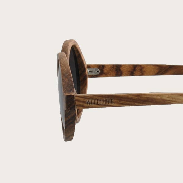Wood&Chic - Wholesale Sunglasses - Unisex - Unisex UV400 Wooden Sunglasses - Pine