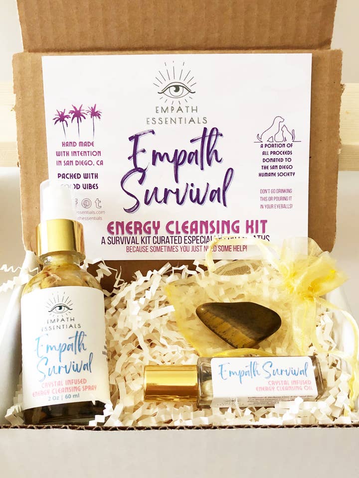 Empath Survival Energy Cleansing Kit - Mini Size for wholesale by Empath Essentials