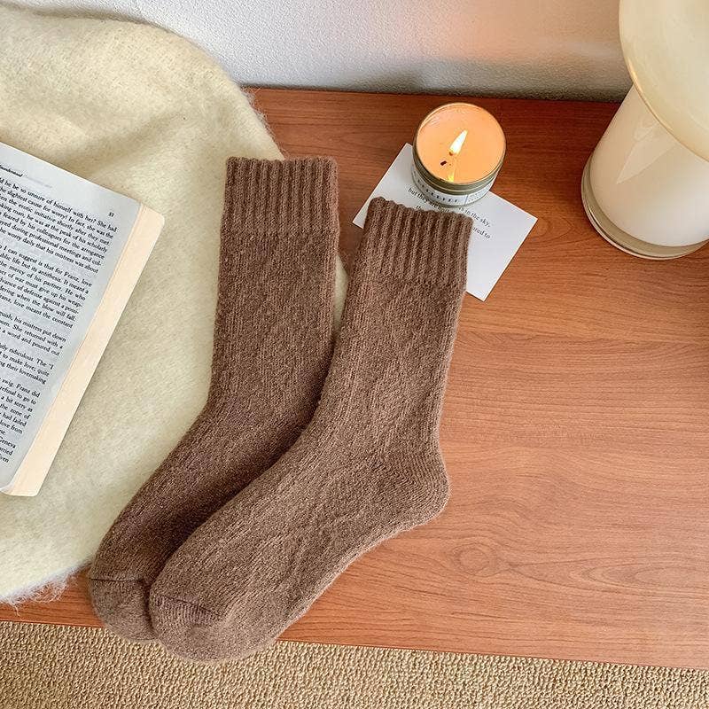 Tourtiwi – Großhandel Socken – Damen – Dicke warme Winter-Damensocken aus Frottee4