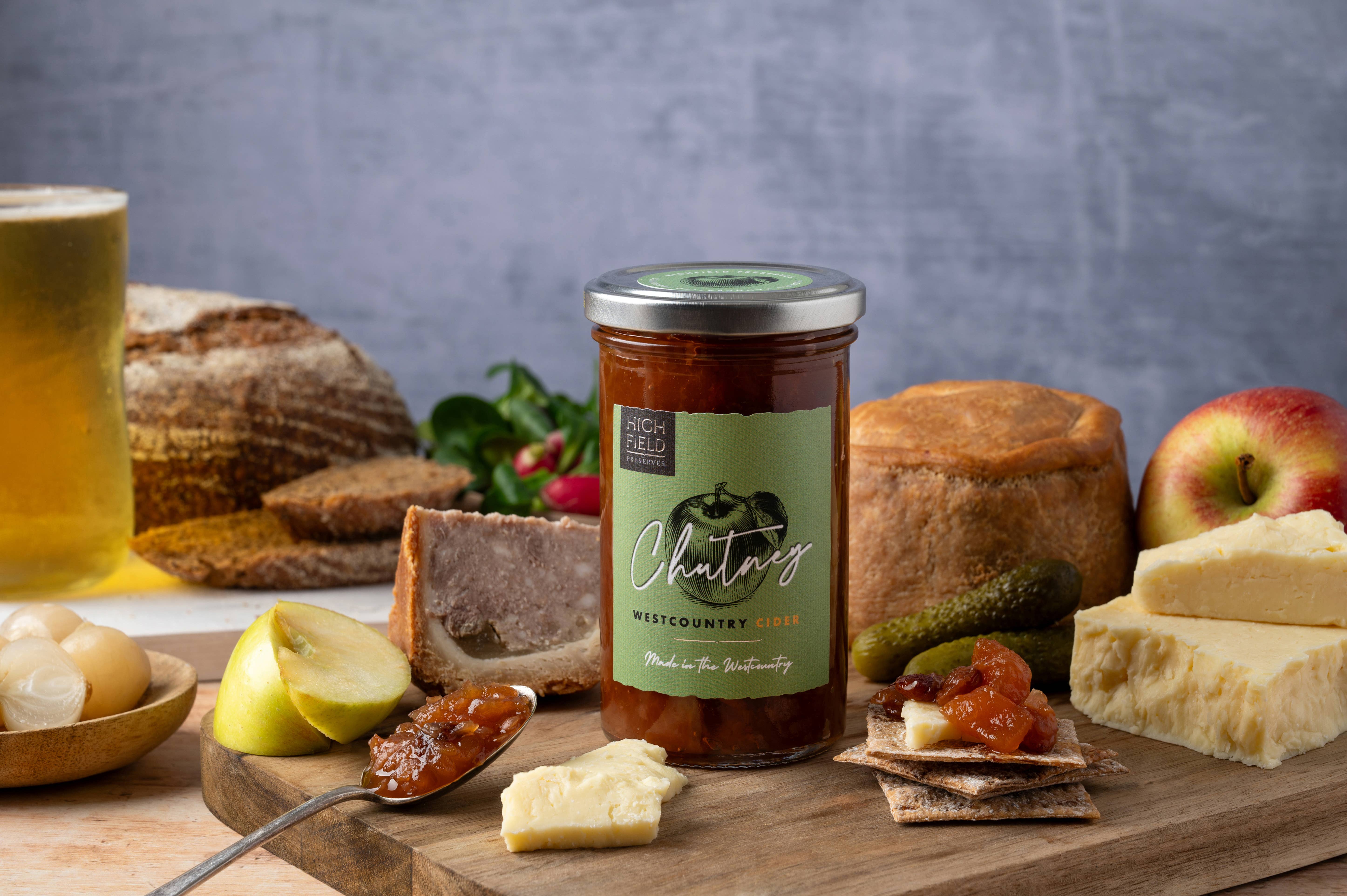 Highfield Preserves – wholesale Chutney – Westcountry Cider Chutney 280g1