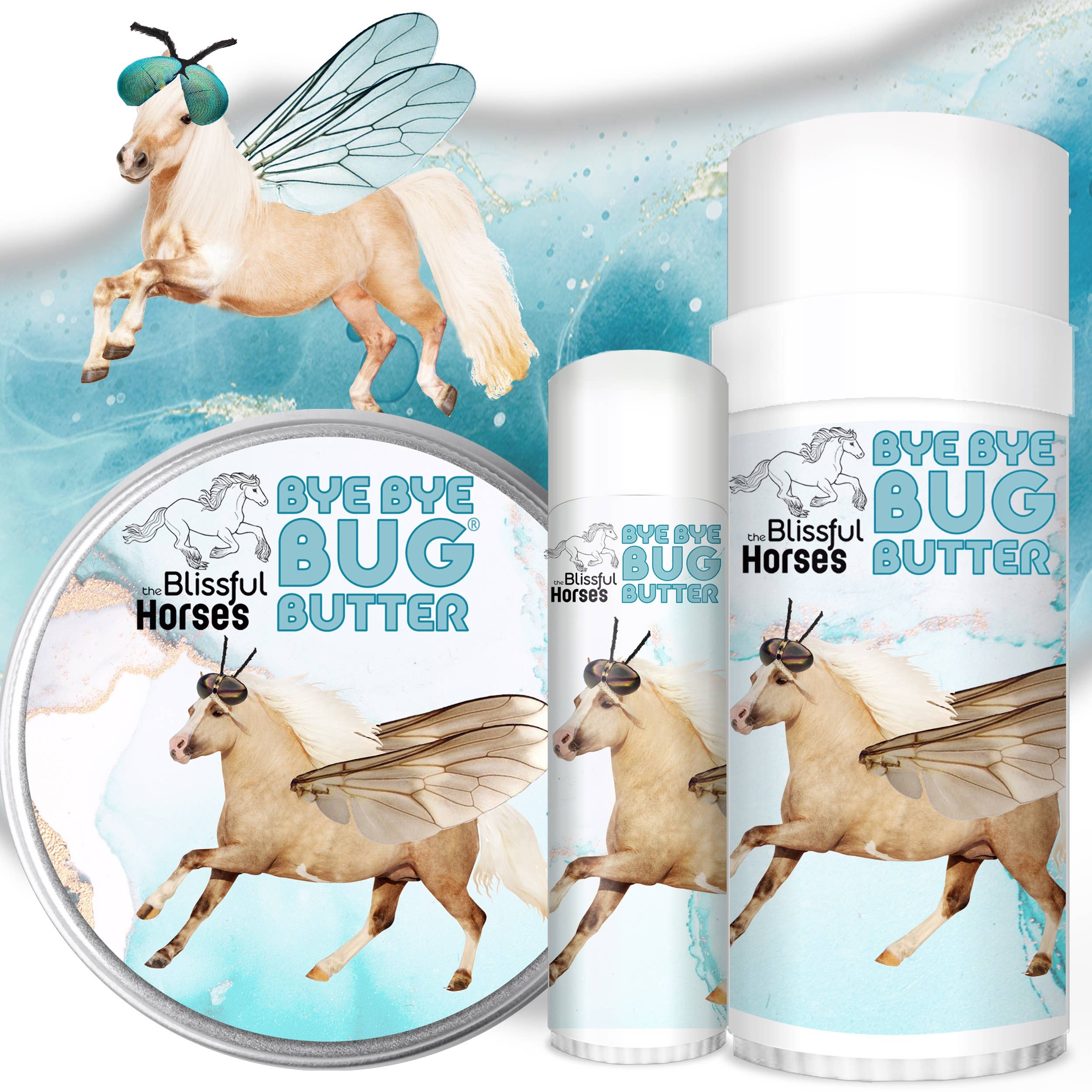 The Blissful Dog – wholesale Husdjursspray - Inte katt/hund – The Blissful Horses Bug Off Butter i burkar och tuber4