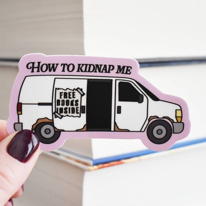 Autocollant Comment me kidnapper pour la vente par Wild North Co