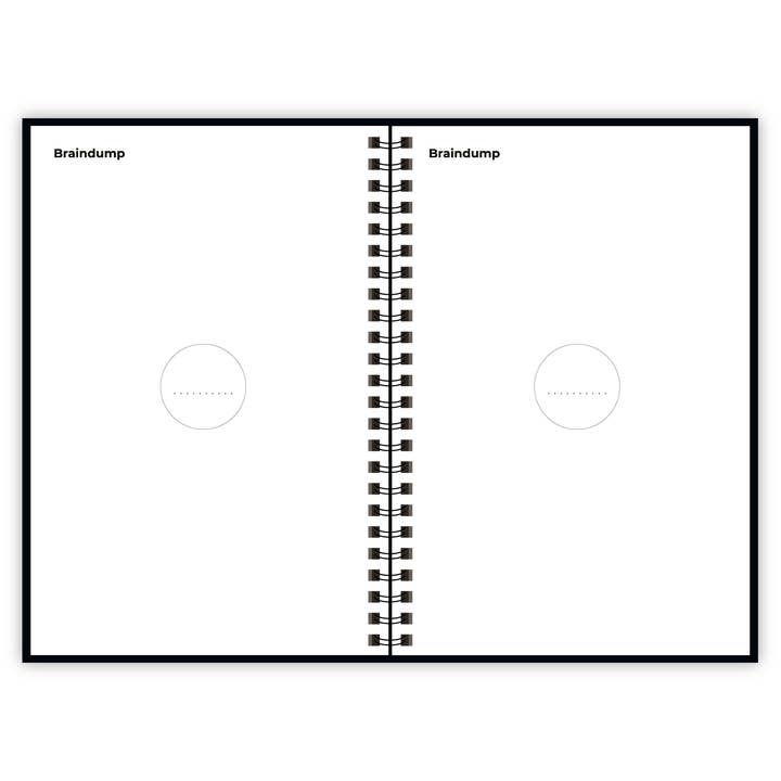 Happinote - Wholesale Notepad - Happinote Erasable Notebook A5 - Black Stone10