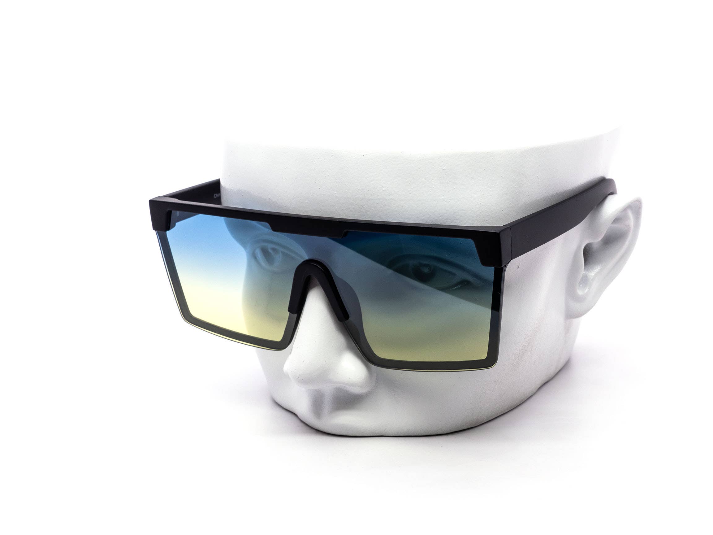 Still Friday - Wholesale Sunglasses - Unisex - Cyberpunk Oversized Shield Sunglasses6