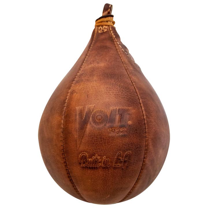 Voit 1922 Legacy Collection, Natural Tanned Leather, Boxing Speed Bag No. 5 for wholesale by Voit