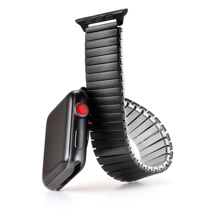 Banda Twist-O-Flex™ compatível para utilização com o Apple Watch® (série 1-9) 42/44/45mm por atacado de Speidel