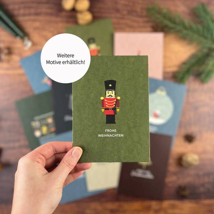 Naturbedacht – Großhandel Weihnachtskarte – Weihnachtskarte - Fair, Ökologisch Und Nachhaltig