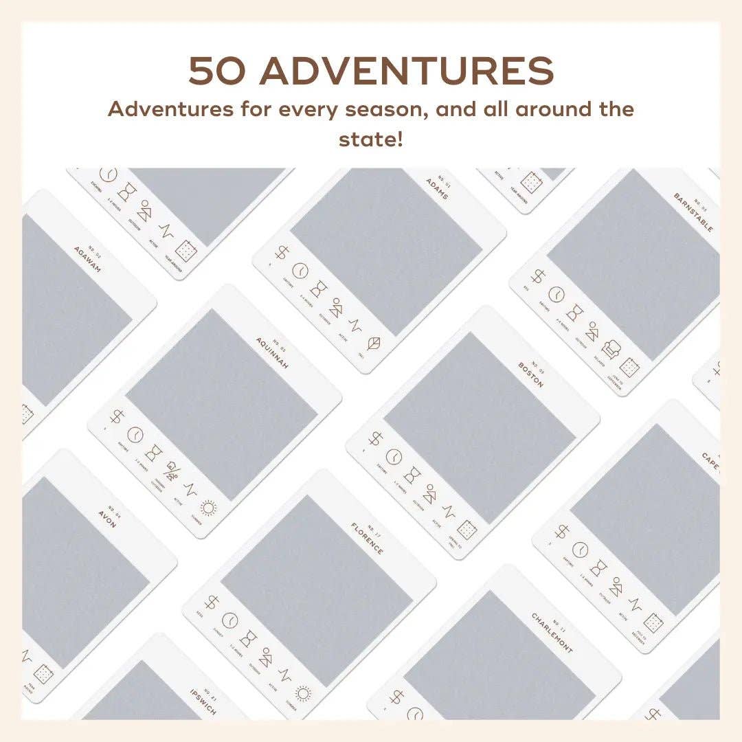 Reach International Outfitters - Wholesale Card Game - Massachusetts Adventure Bucket List7