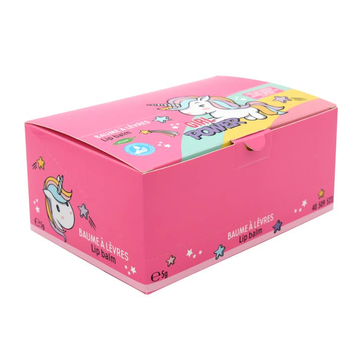 TAKE A GIFT - Wholesale Lip Balm - 😍 Girl Power, Lip Care, Scented, Strawberry, Strawberry, Hydration, Kids, Vegan, 5g, TAKE CARE5