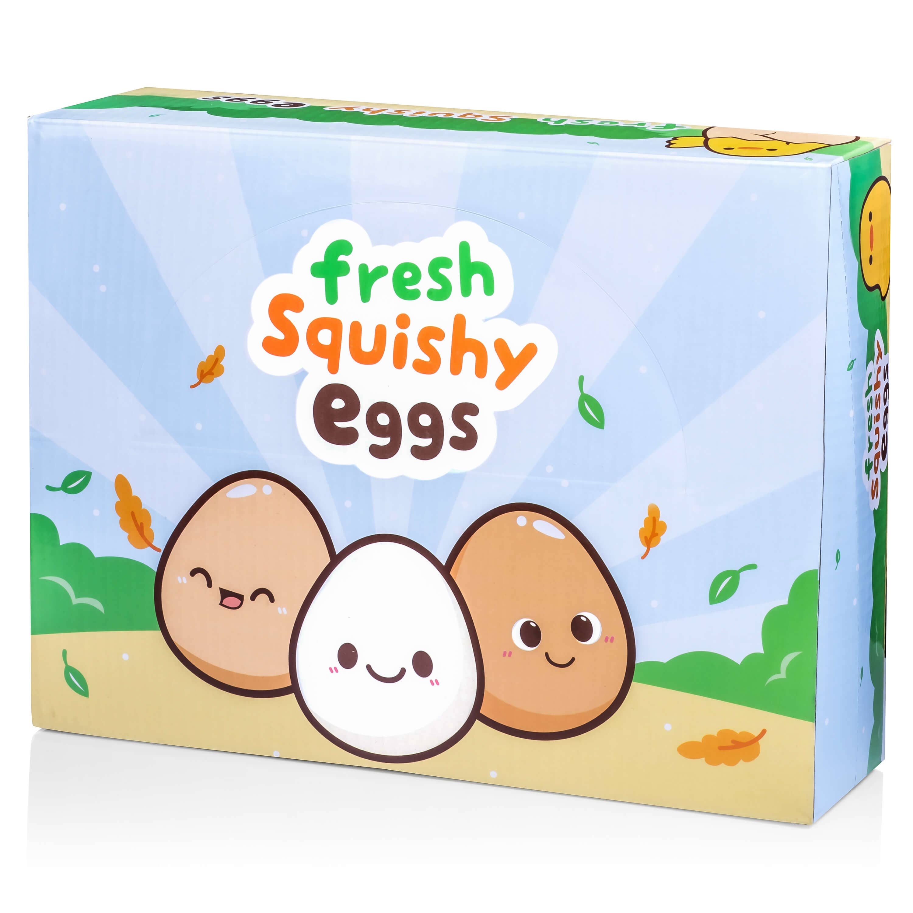 Kawaii Slime Company - Wholesale Squishy Toy - Kids & Baby - Fresh Squishy Eggs Sensory Toys (6pcs/case)9