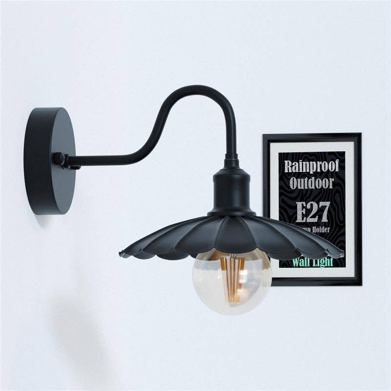 Ledsone - Wholesale Outdoor/Lawn Light - Vintage Umbrella shade Wall Light for Outdoors_22cm Rainproof Design~62260