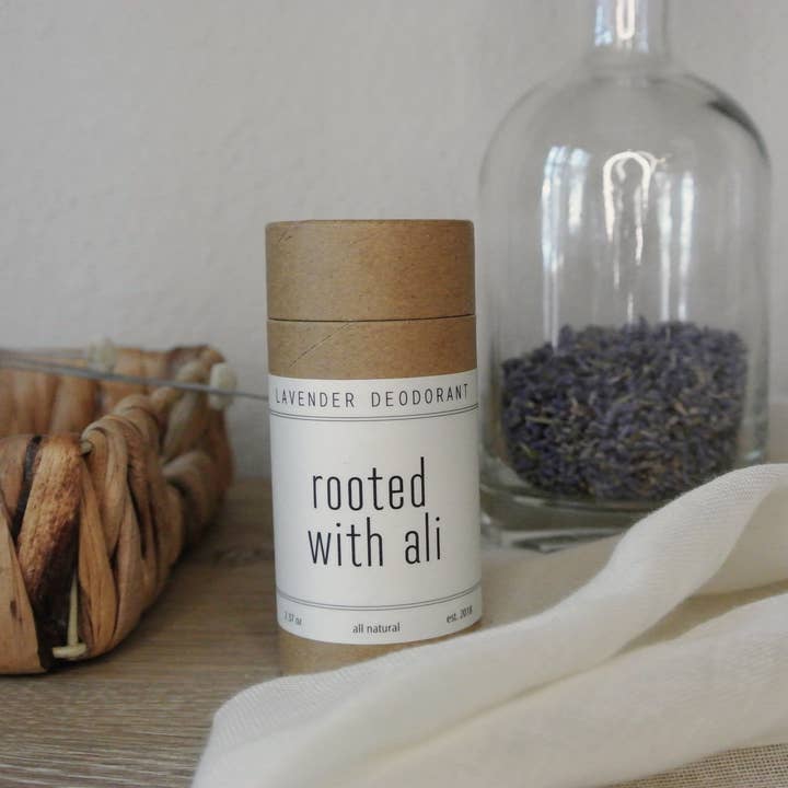 Lavender Deodorant for wholesale by the stinging nettle apothecary