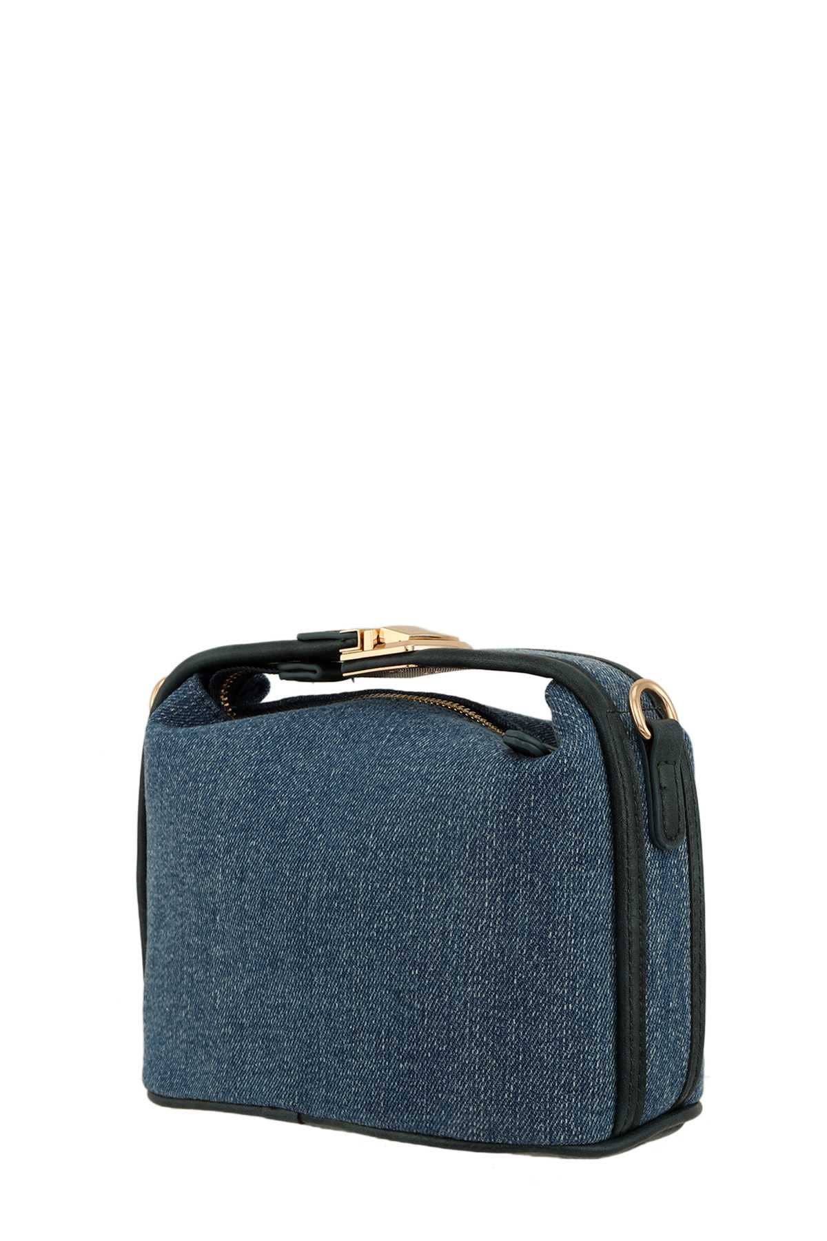 anbfashion – Engroshandel Crossbodytaske - Dame – DENIM FIRKANTET OG CROSSBODY TASKE EJ850591