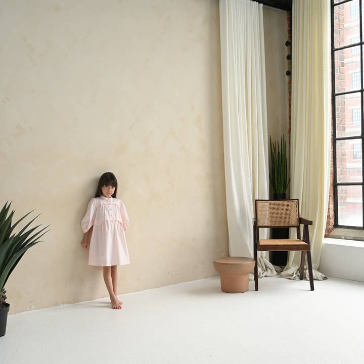 Aisabobo - Wholesale Dress - Kids - Amy dress (blush pink)6