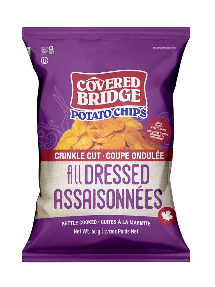 60g Crinkle Assaisonnement Complet pour la vente par Covered Bridge