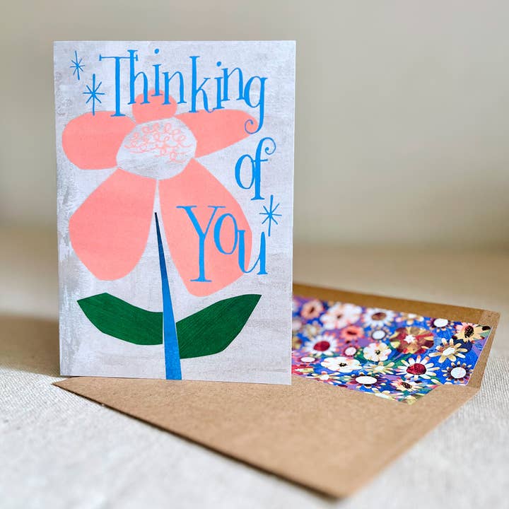 A7 Greeting Card • Thinking of You for wholesale by Renée Stramel