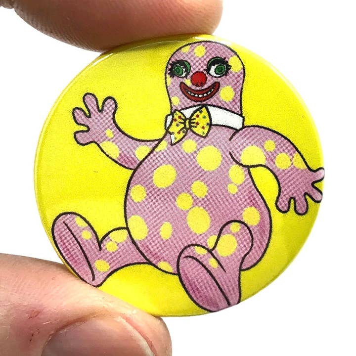 Blobby Blobby Blobby Button Pin Badge (pack of 3) for wholesale by Bite Your Granny