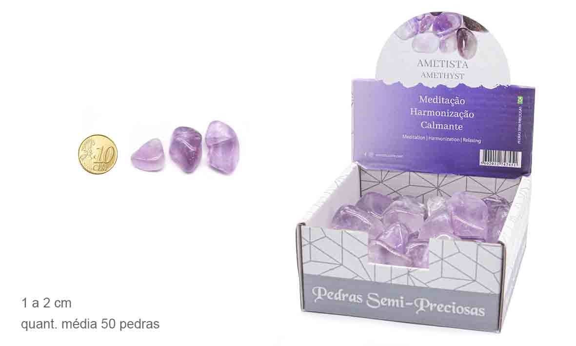 Esoterica Arte - Wholesale Spiritual Stone/Crystal - Rolled Amethyst 500gr (1 to 2cm)0