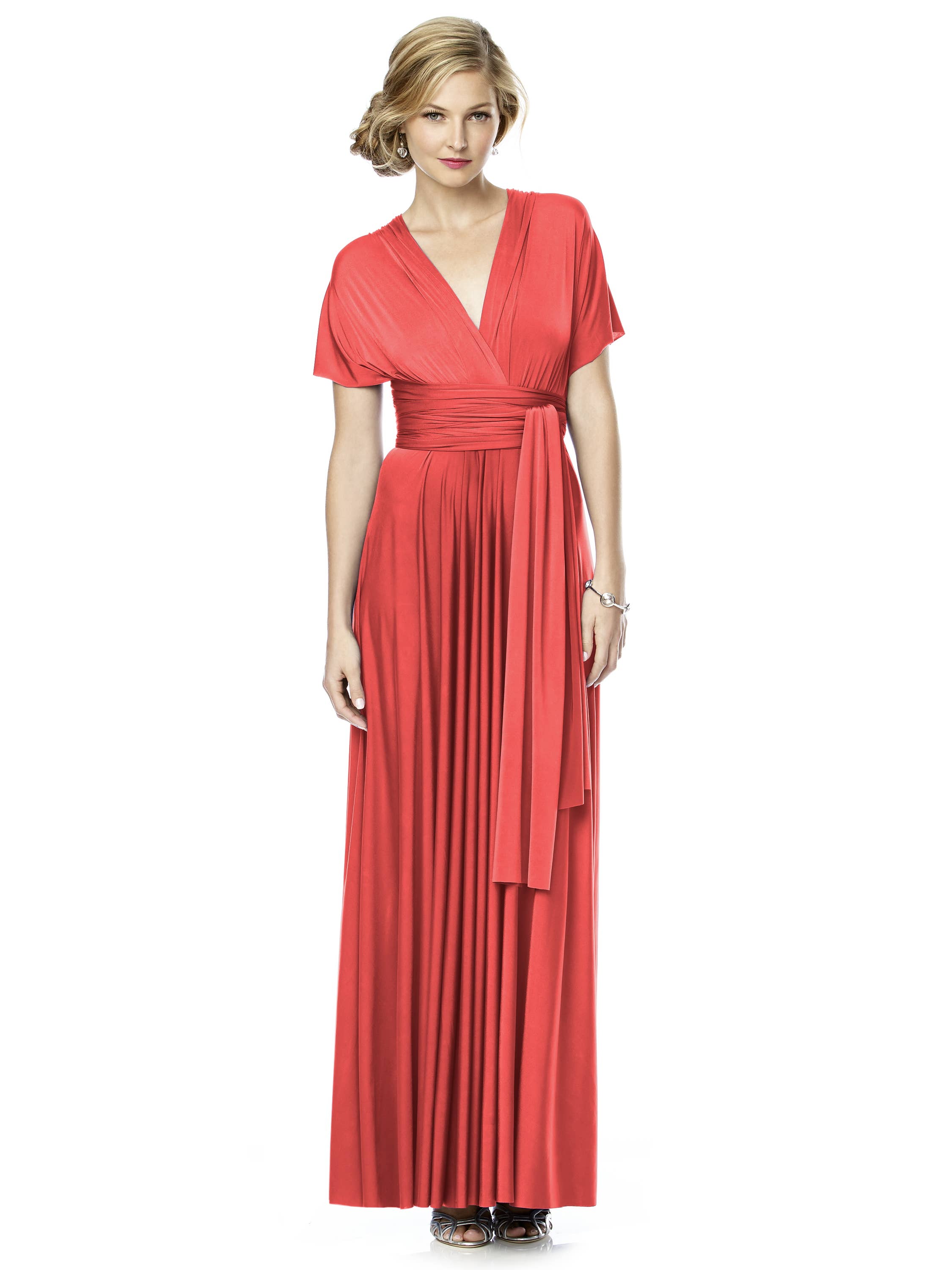 Dessy Group – Großhandel Kleid – Damen – Twist Wickelkleid: Lang104