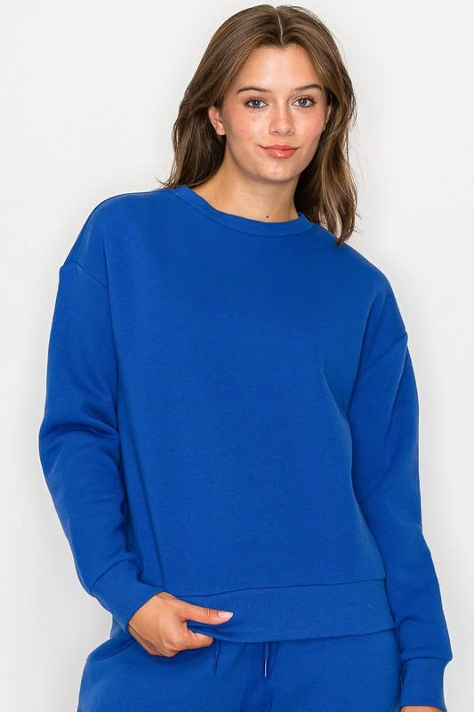 Vanilla Monkey – Engroshandel Sweatshirt - Dame – Afslappet Fleece Crewneck Sweatshirt8