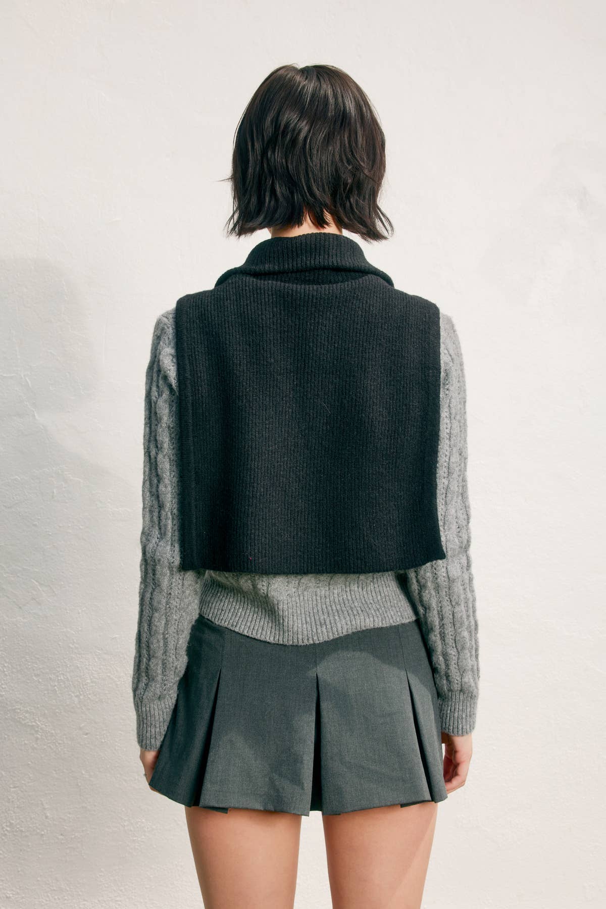 Dress Forum - Vendita all'ingrosso Top in maglia - Donna - Scaldacollo con Cerniera (1)16