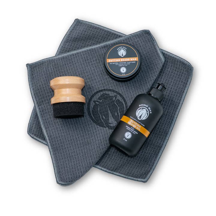 Cutting Board Maintenance Kit for wholesale by Rhino Wax