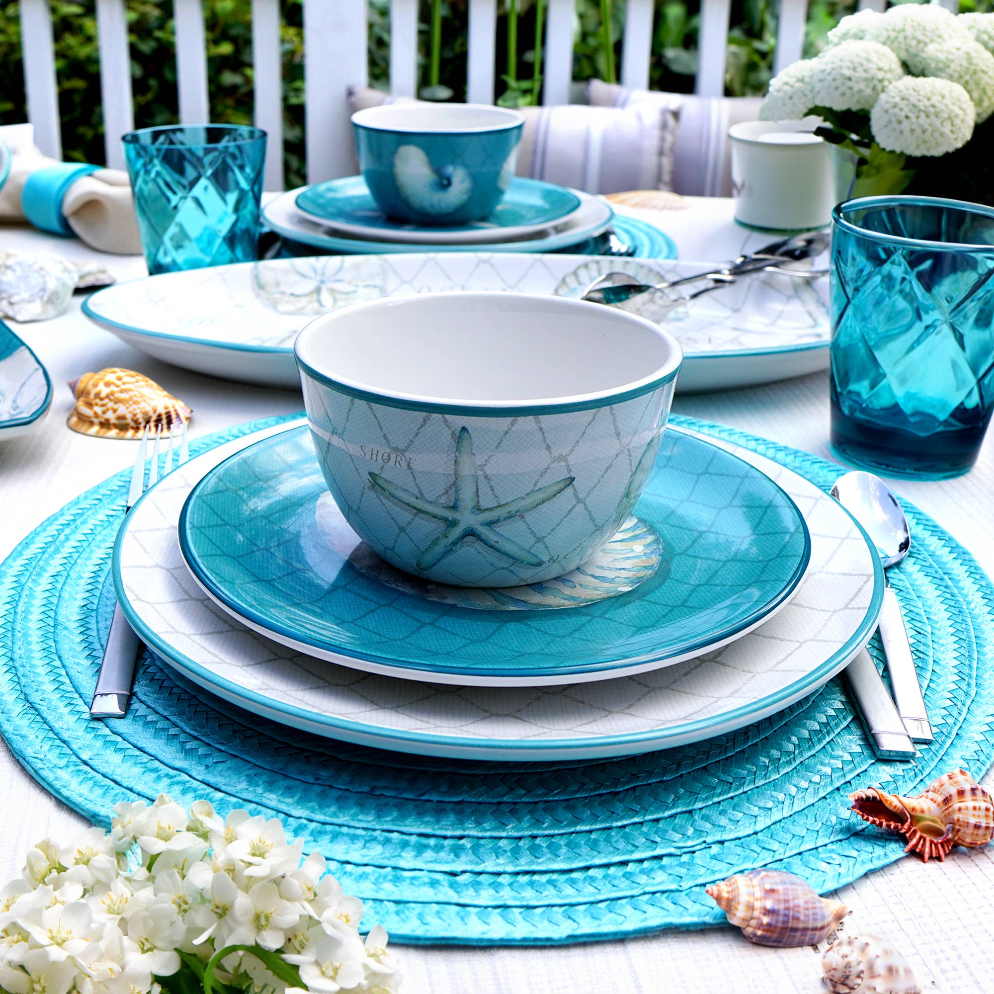 Certified International - Wholesale Bowl - Ocean View Ice Cream Bowl 5.25in x 3in 4 asst.7