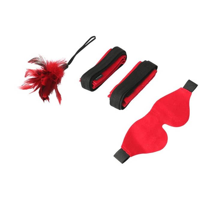 Black Red Sexy Submissive Kit for wholesale on Faire