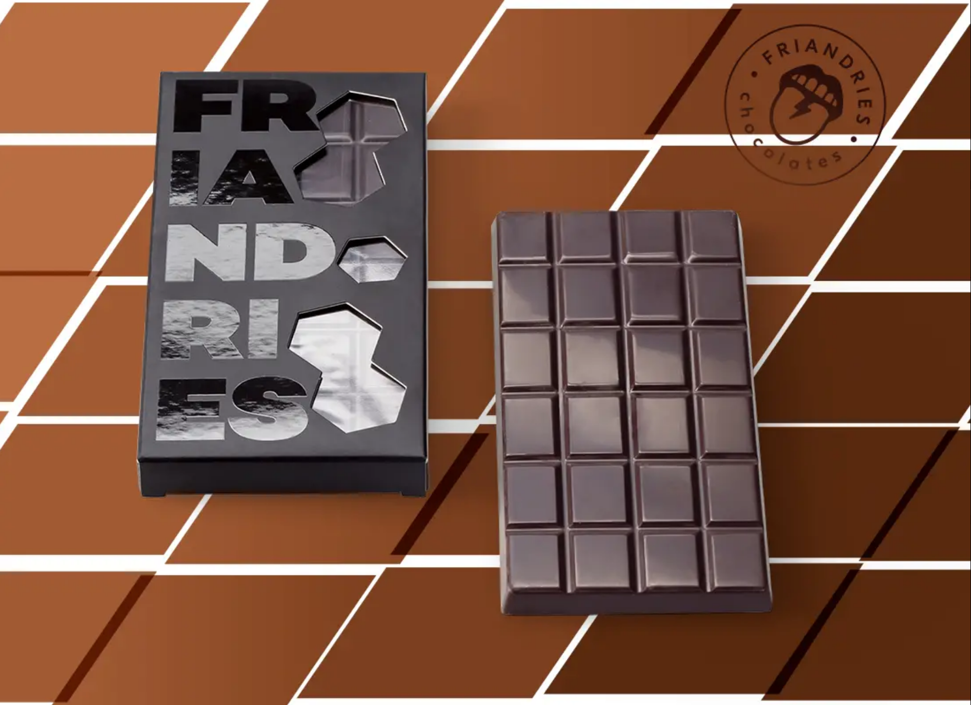 Friandries Chocolates - Wholesale Chocolate Bar - Friandries Chocolate Bar: Ocoa/Dark2